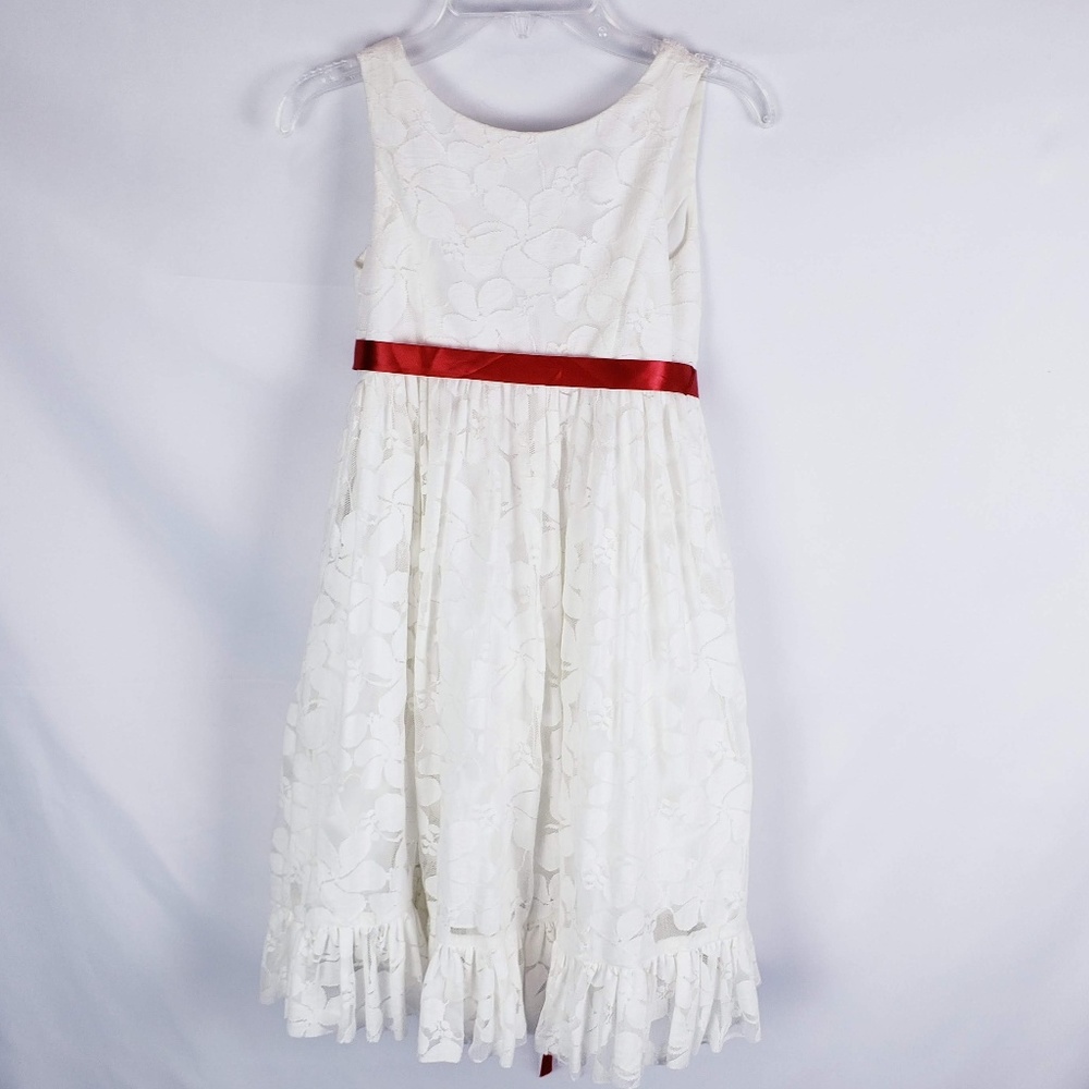 David's Bridal Flower Girl / Communion Lace Dress